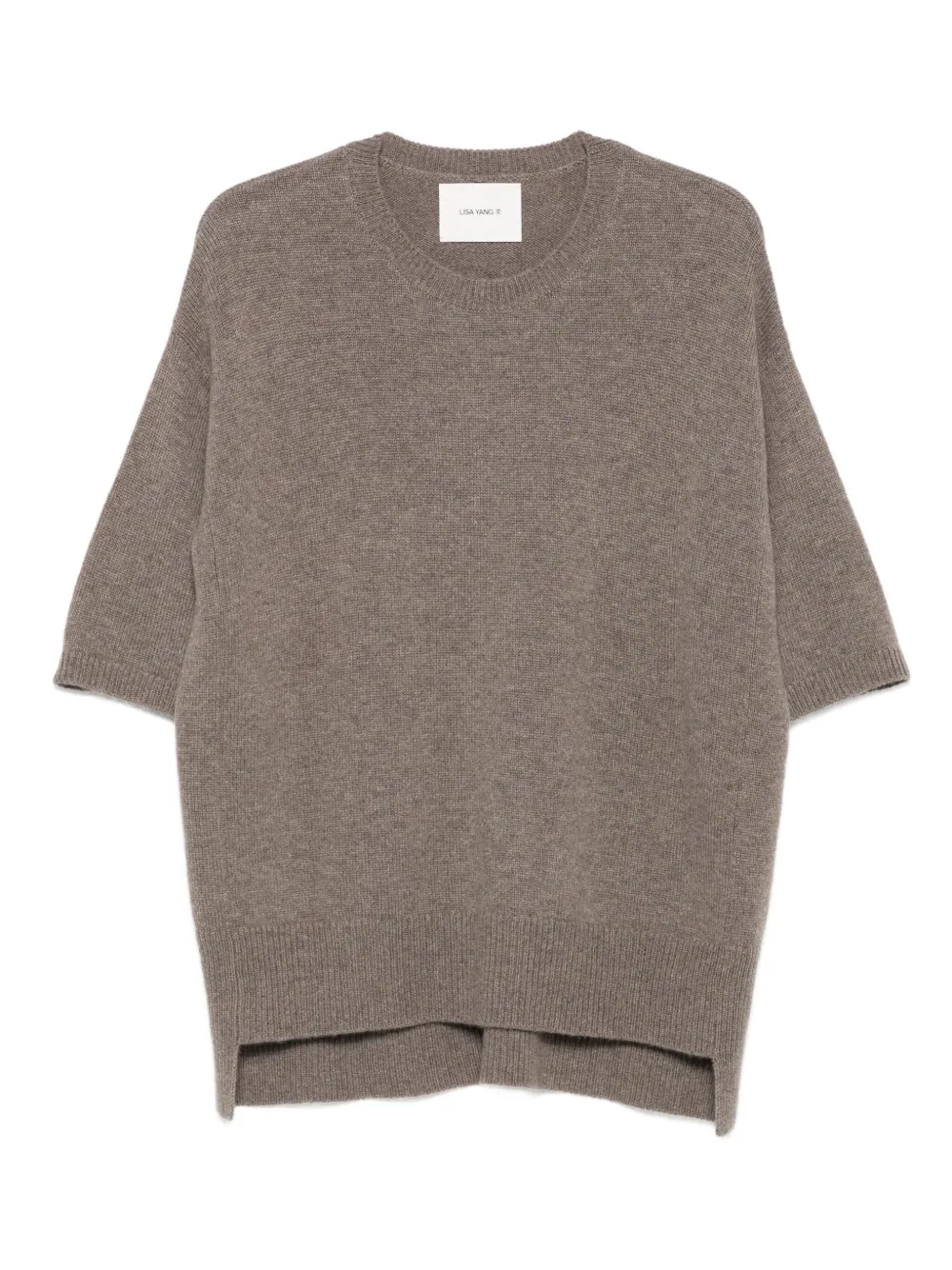Lisa Yang Cashmere Sweater In Brown