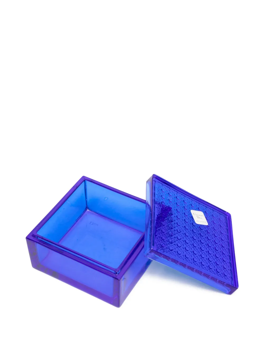 Christian Dior Pre-Owned 1980s monogram-embossed glass box | Image 2