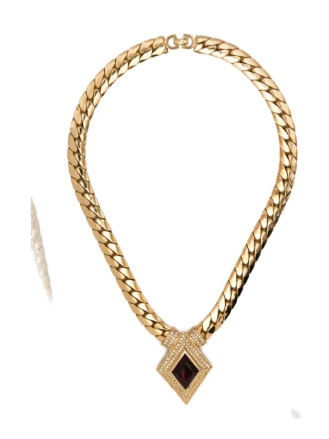 Christian Dior Pre-Owned قلادة سلسلة حلقية