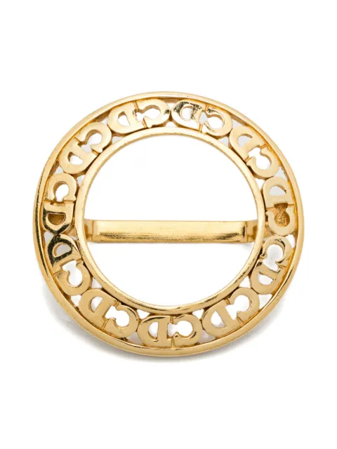 Christian Dior Pre-Owned 1990s monogram scarf ring
