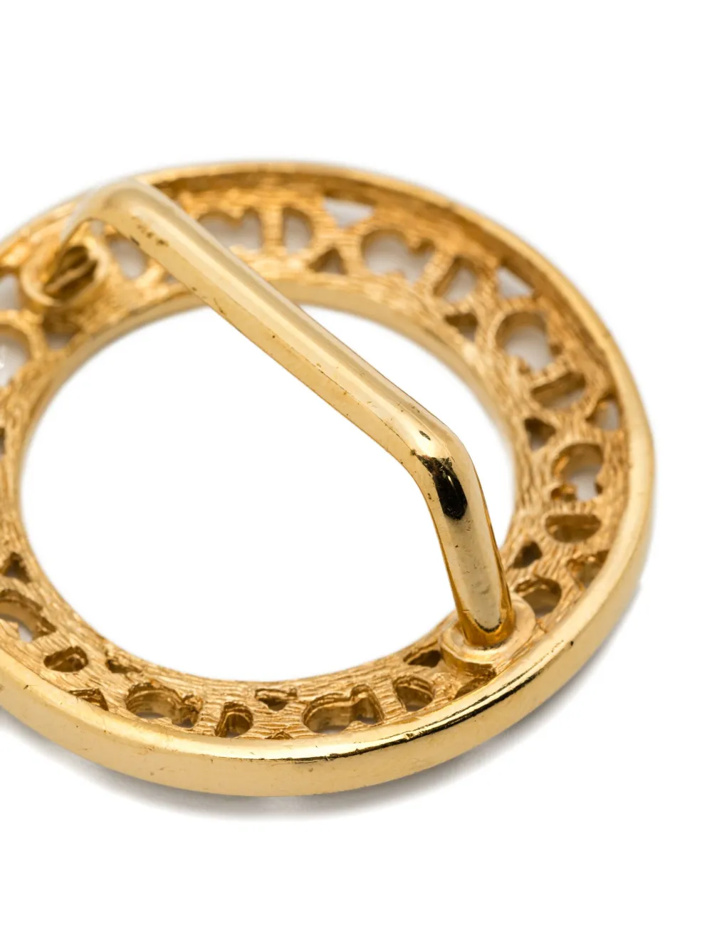 Christian Dior Pre-Owned خاتم وشاح بمونوغرام من عقد التسعينيات | Image 2