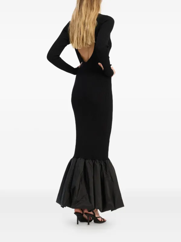 knee length dresses for ladies ROTATE TRACY LONG SLEEVE DRESS  RAG REVOLUTION