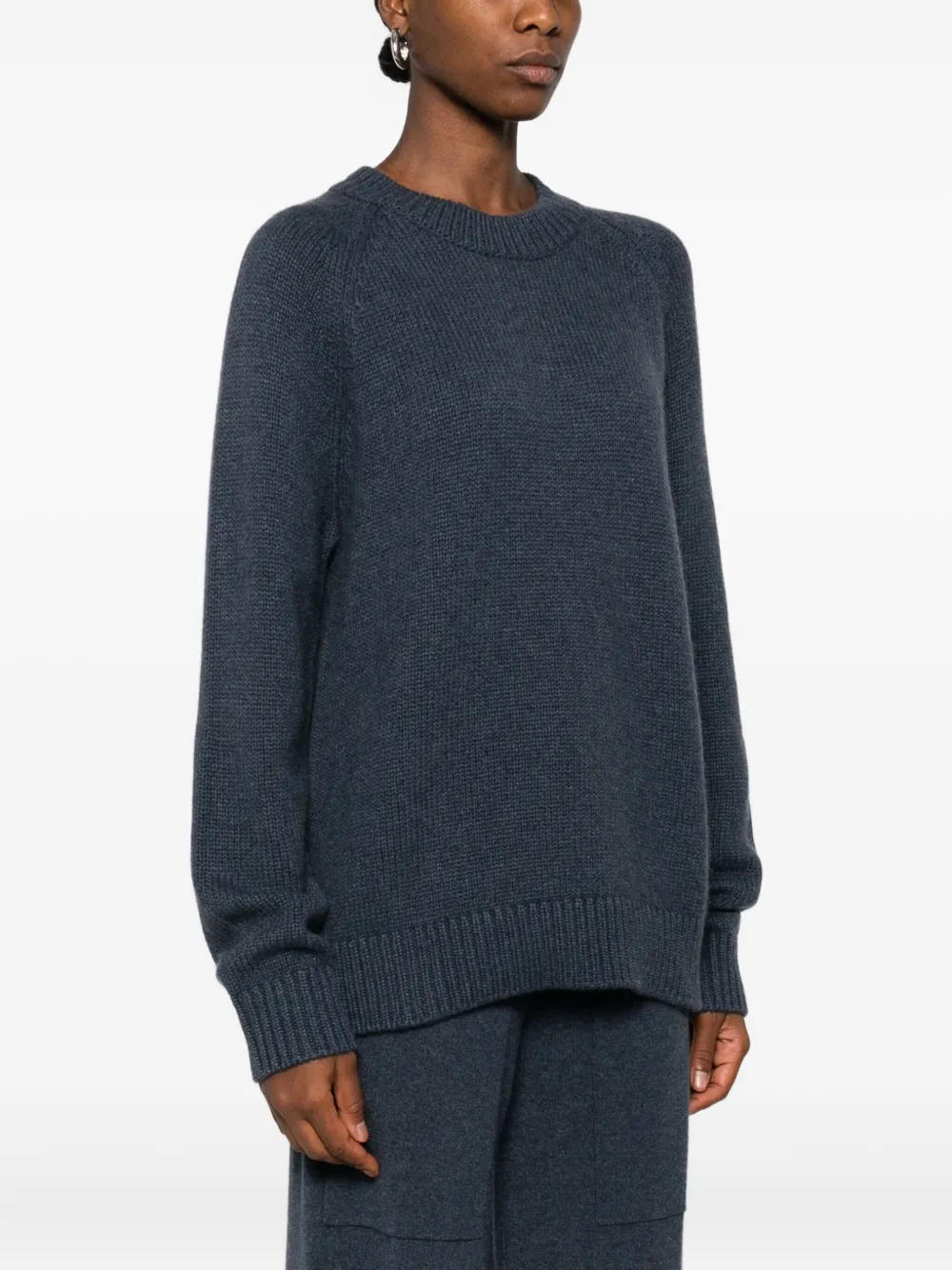 Lisa Yang Raglan-sleeve Cashmere Sweater In Brown