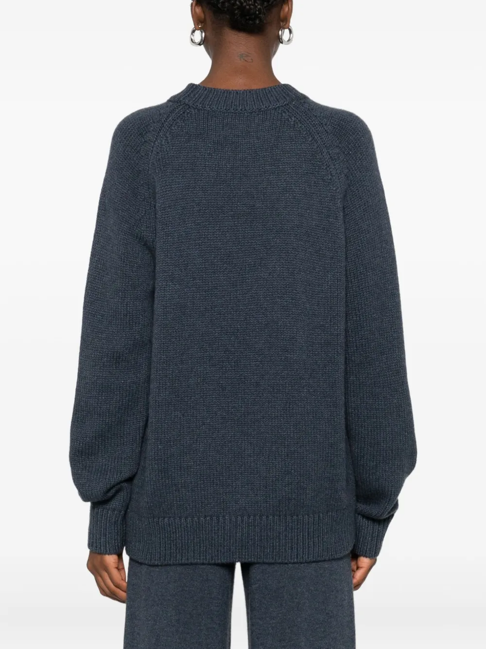 Lisa Yang Raglan-sleeve Cashmere Sweater In Brown