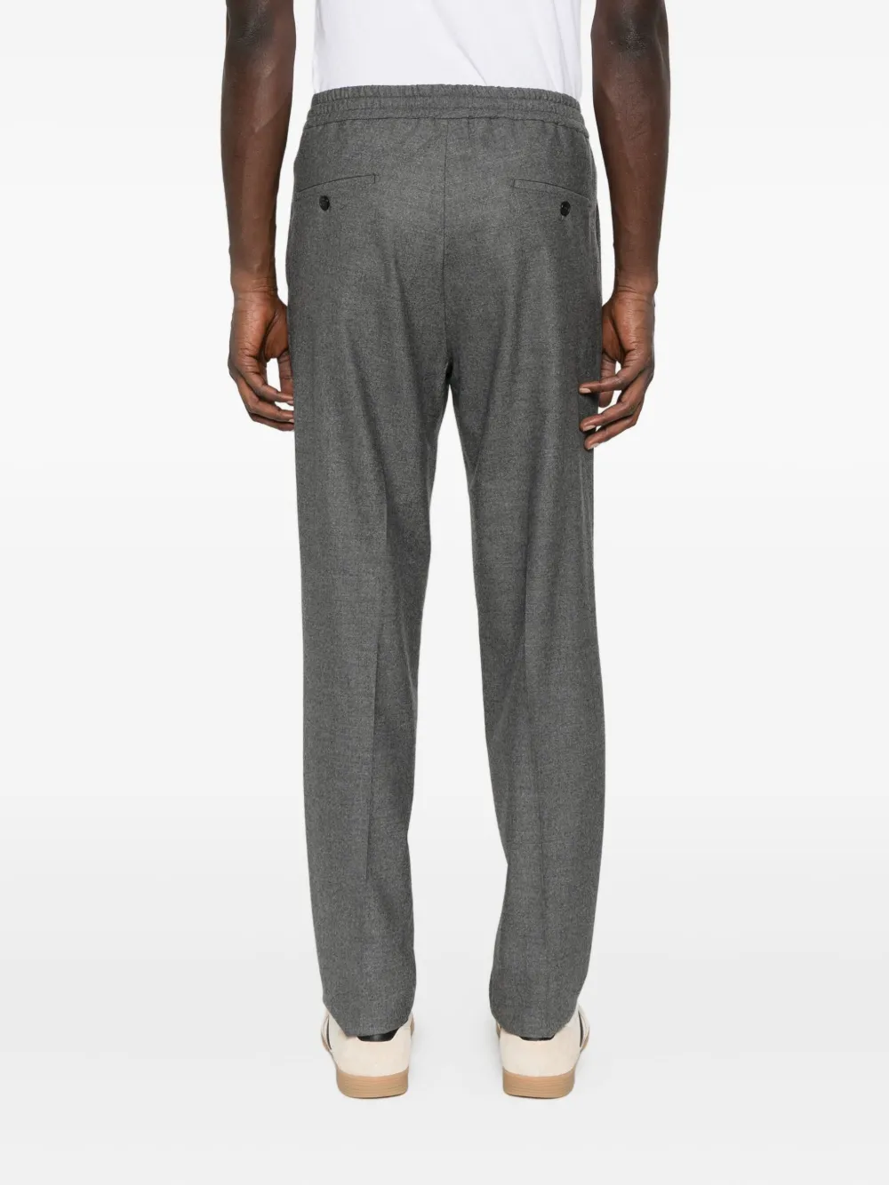 Incotex Pleat-detail Trousers In Gray