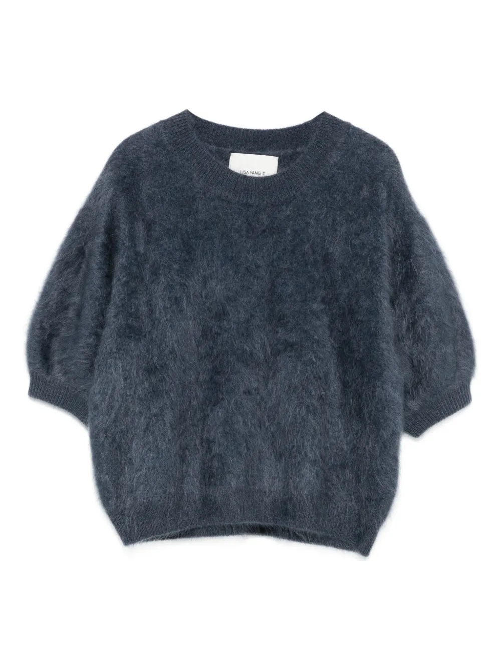 Lisa Yang puff-sleeve cashmere sweater | Blue | Image 1