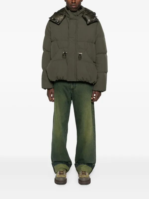 Sacai パデッドジャケット | グリーン | FARFETCH JP