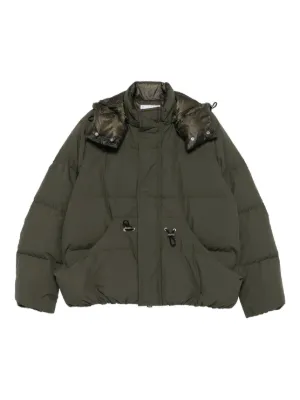 お値下げ中：Sacai サカイ ダウン ジャケット グリーン カーキ サイズ 2 お値下げ中：Sacai サカイ ダウン ジャケット グリーン カーキ