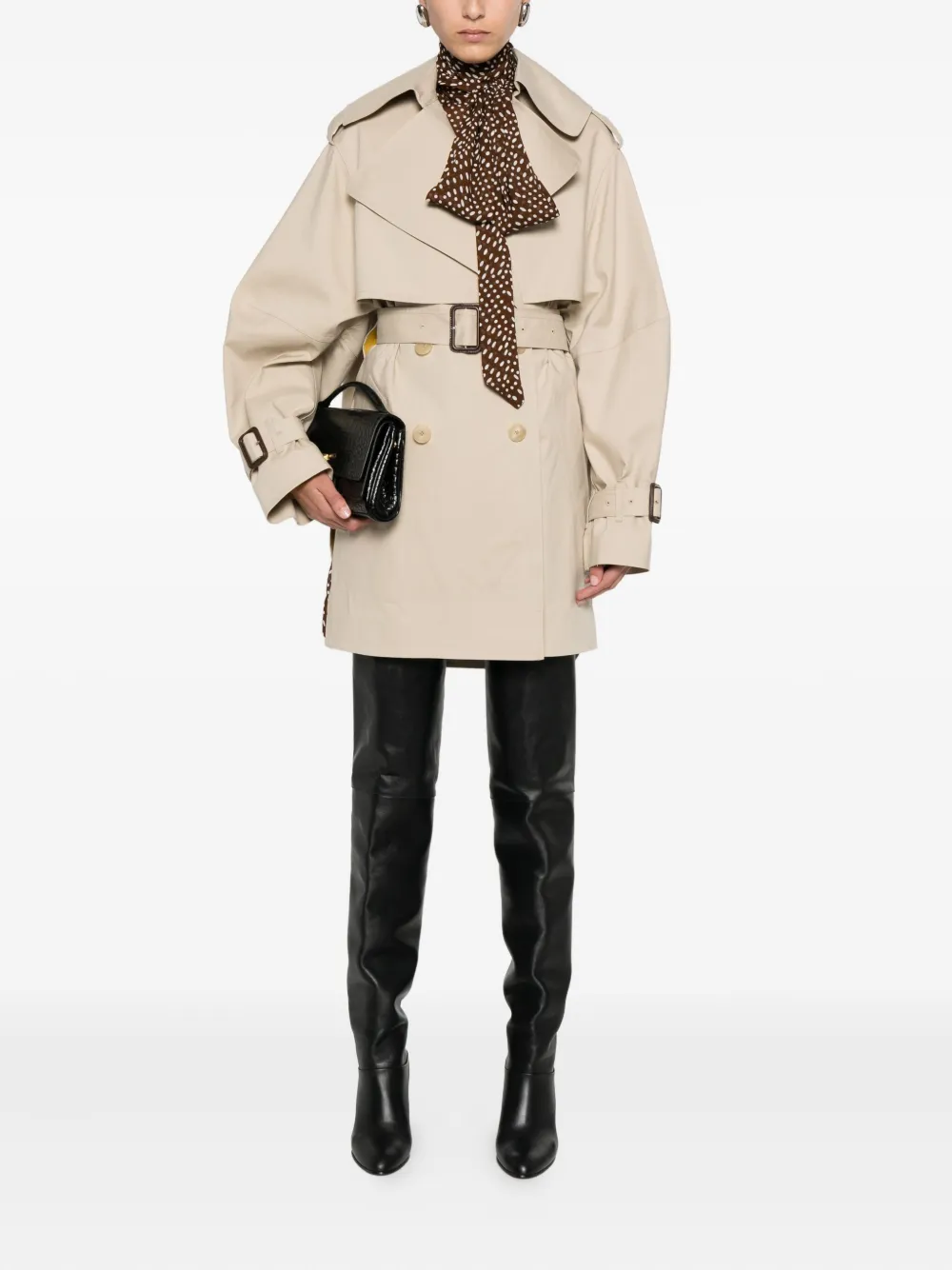 Givenchy JACKET TRENCH COCOON COTTON | Double Breasted & Peacoats | Image 2