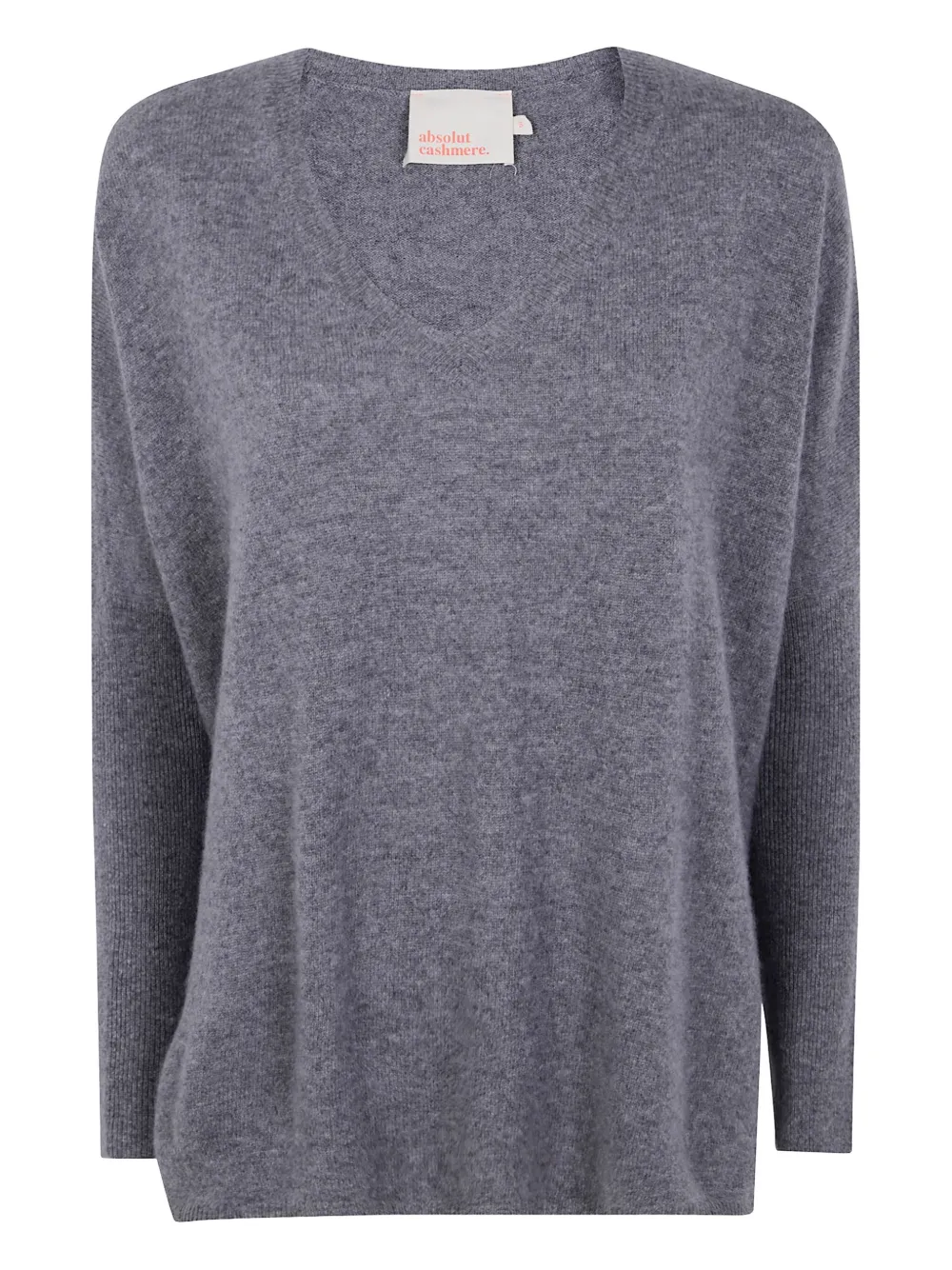 Absolut Cashmere V-neck Cashmere Sweater In Gray
