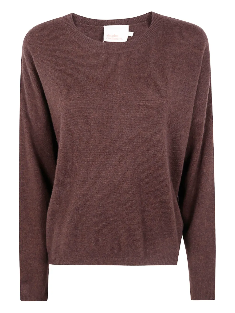 absolut cashmere round-neck sweater | Brown | Image 1