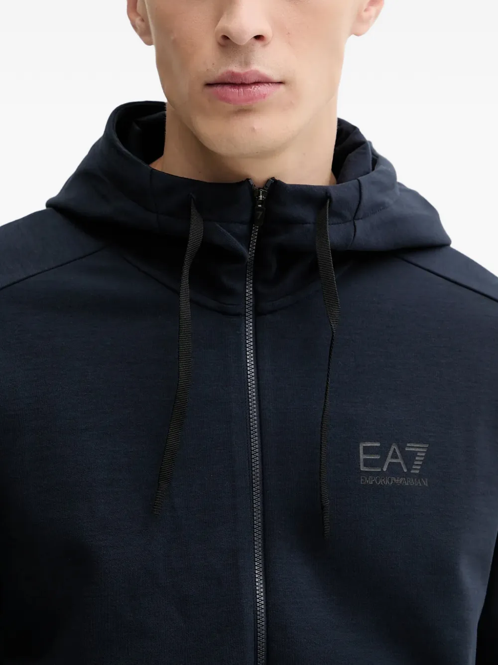 Ea7 Logo-detail Drawstring Tracksuit Set (set Of Two) In Blue