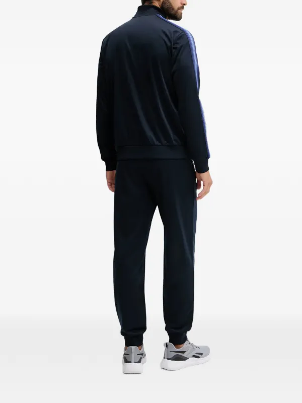 Ea7 Emporio Armani logo-detail Stripe Tracksuit Set (set Of two