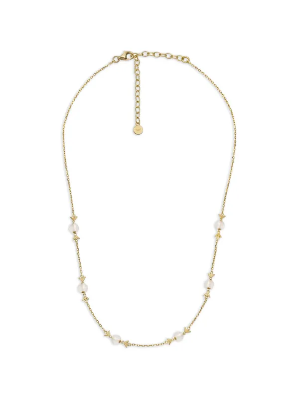 Emporio Armani Eagle-charm Necklace in Gold