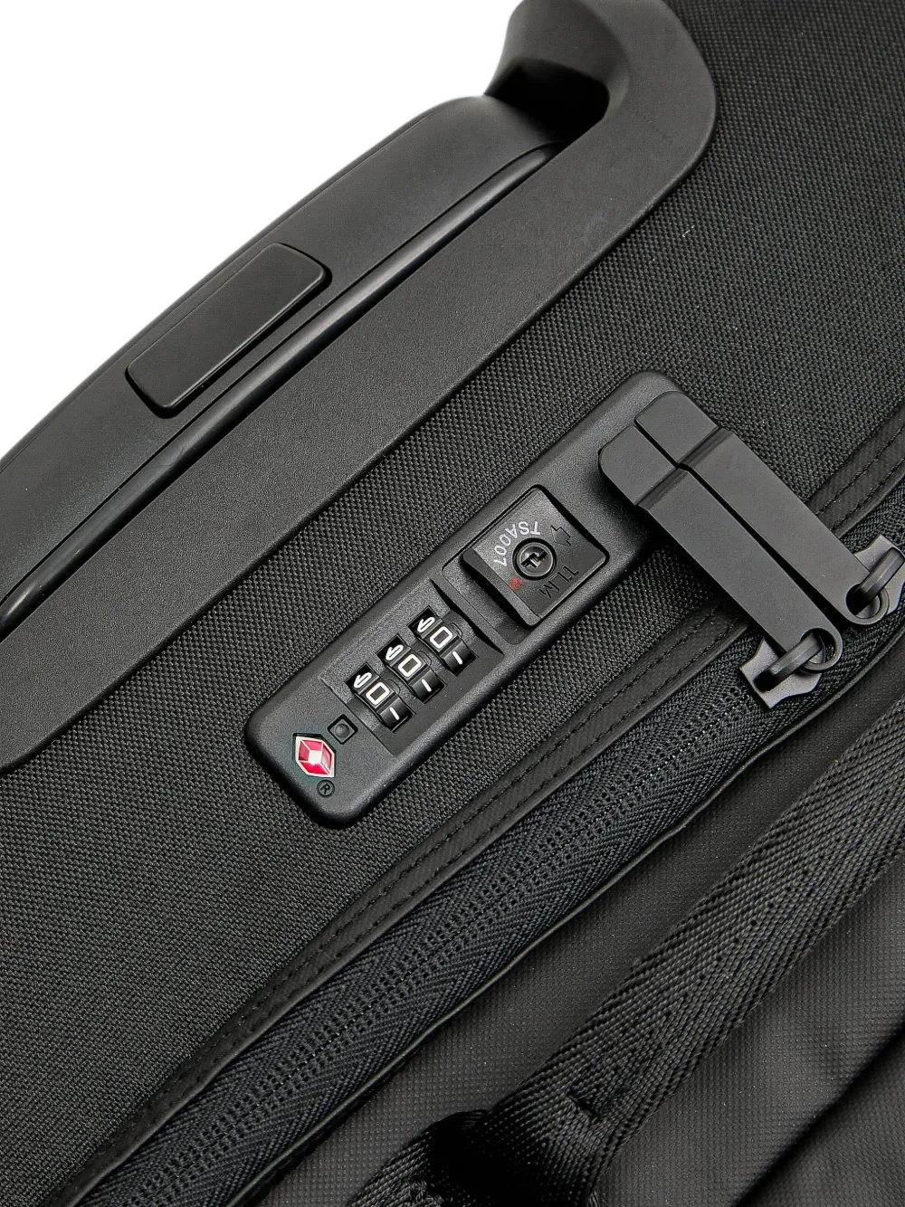 Ea7 Emporio Armani logo-detail top-handle luggage Zwart