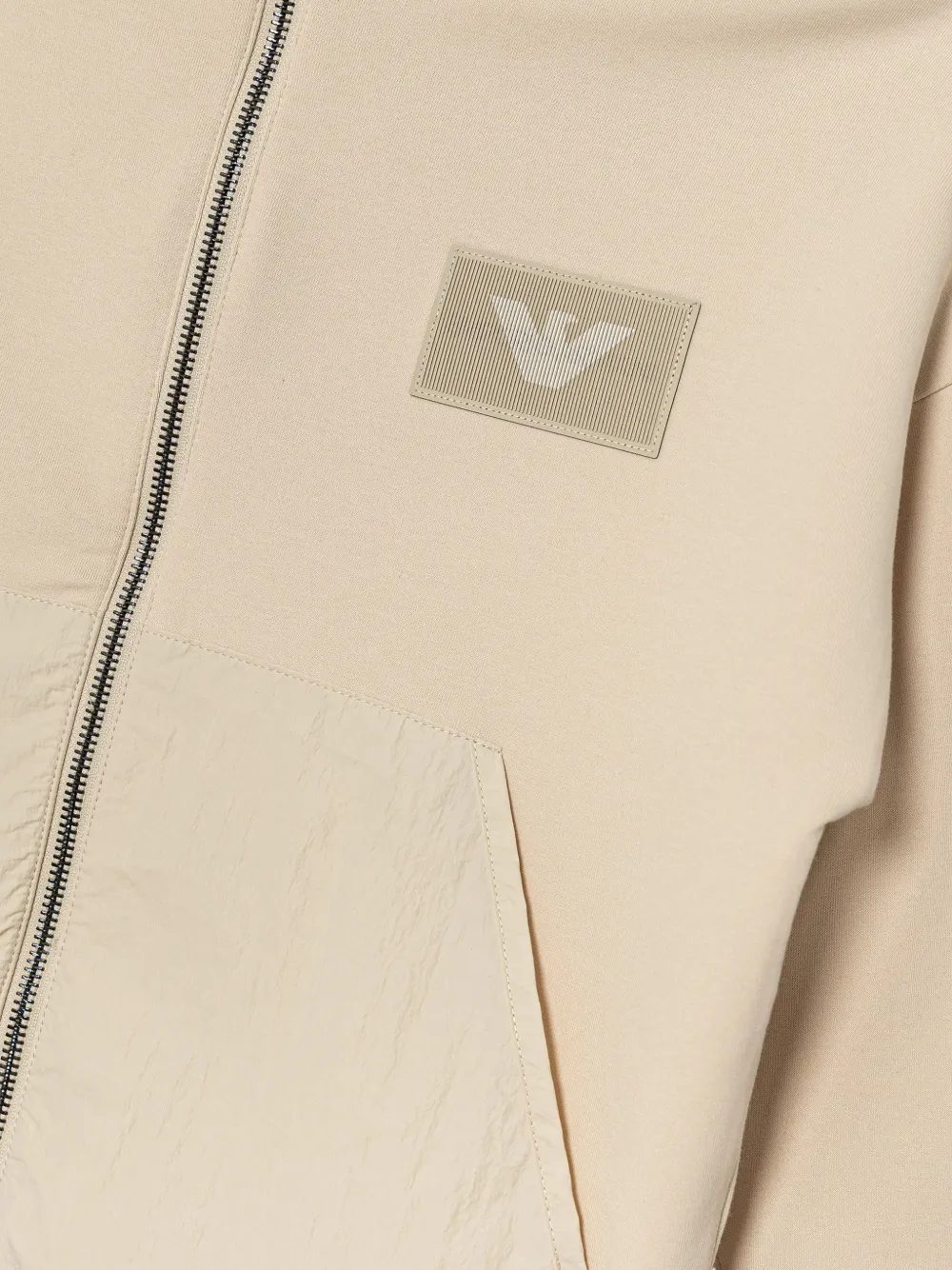 Zip-Up Logo-Patch Tracksuit Set