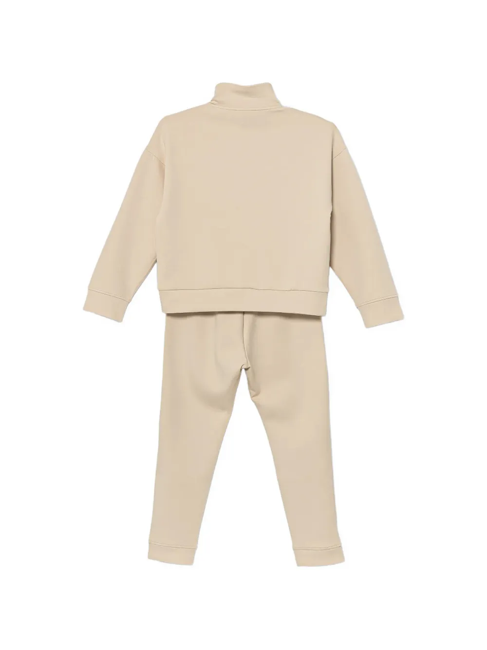 Zip-Up Logo-Patch Tracksuit Set