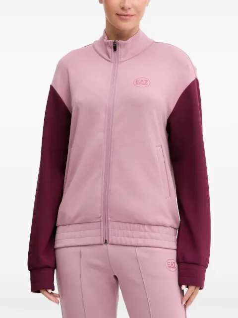 Ea7 Emporio Armani Tennis Pro zip-up logo tracksuit
