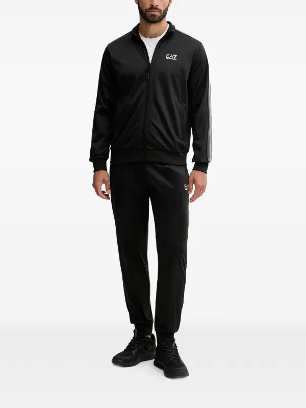 Ea7 Emporio Armani ロゴ トラックパンツ セット | ブラック | FARFETCH JP