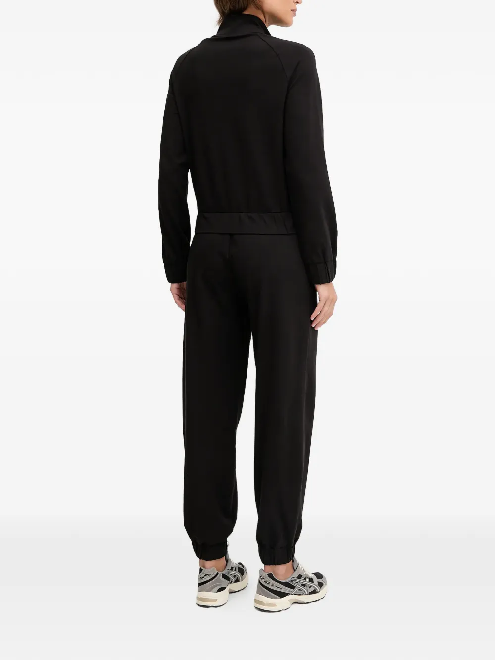 Ea7 Logo-detail Tracksuit Set (set Of Two) In Black