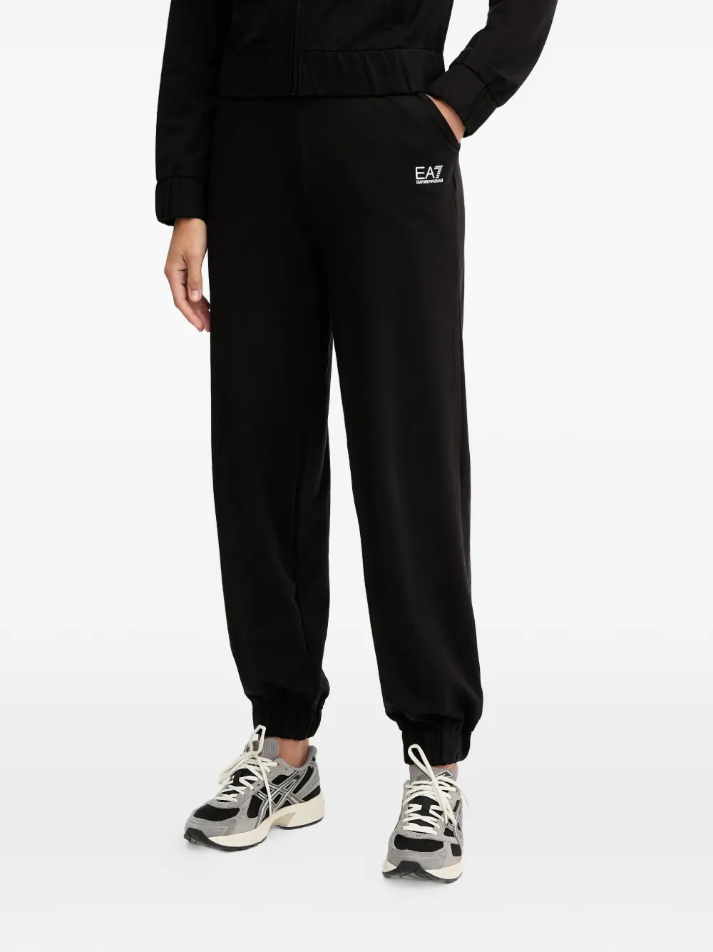 Ea7 Logo-detail Tracksuit Set (set Of Two) In Black