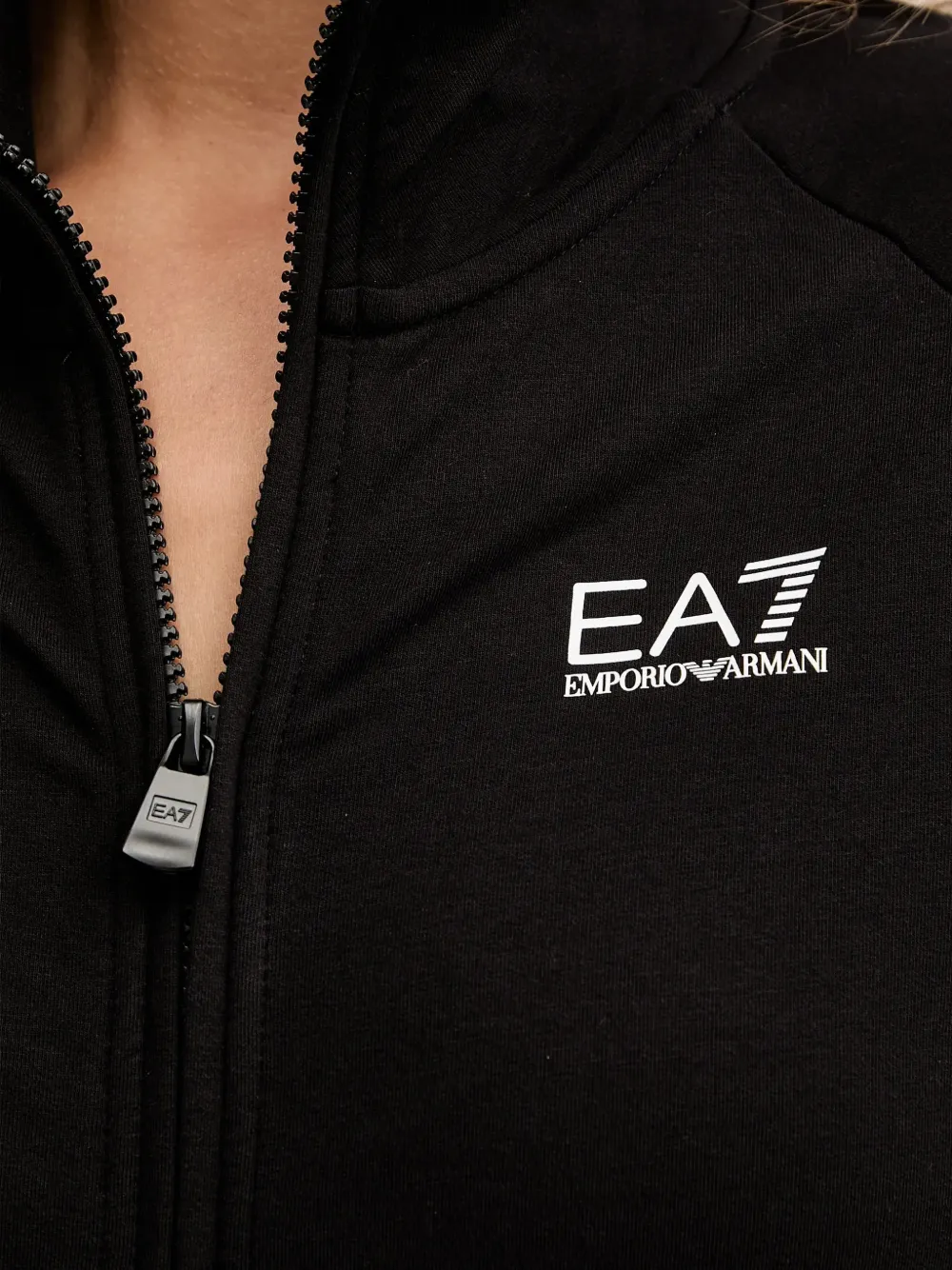 Ea7 Logo-detail Tracksuit Set (set Of Two) In Black