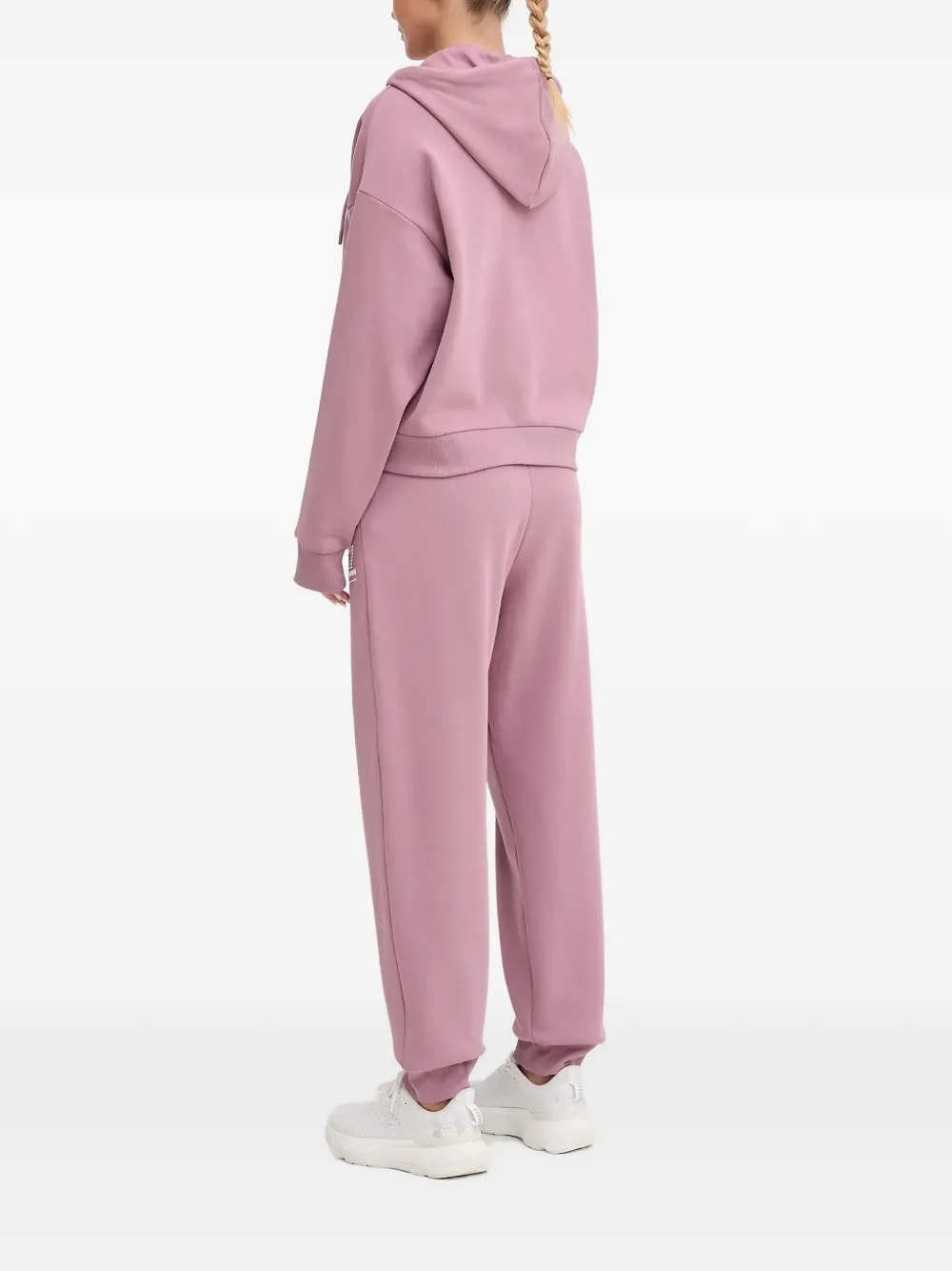 Ea7 Logo-detail Tracksuit Set (set Of Two) In Pink