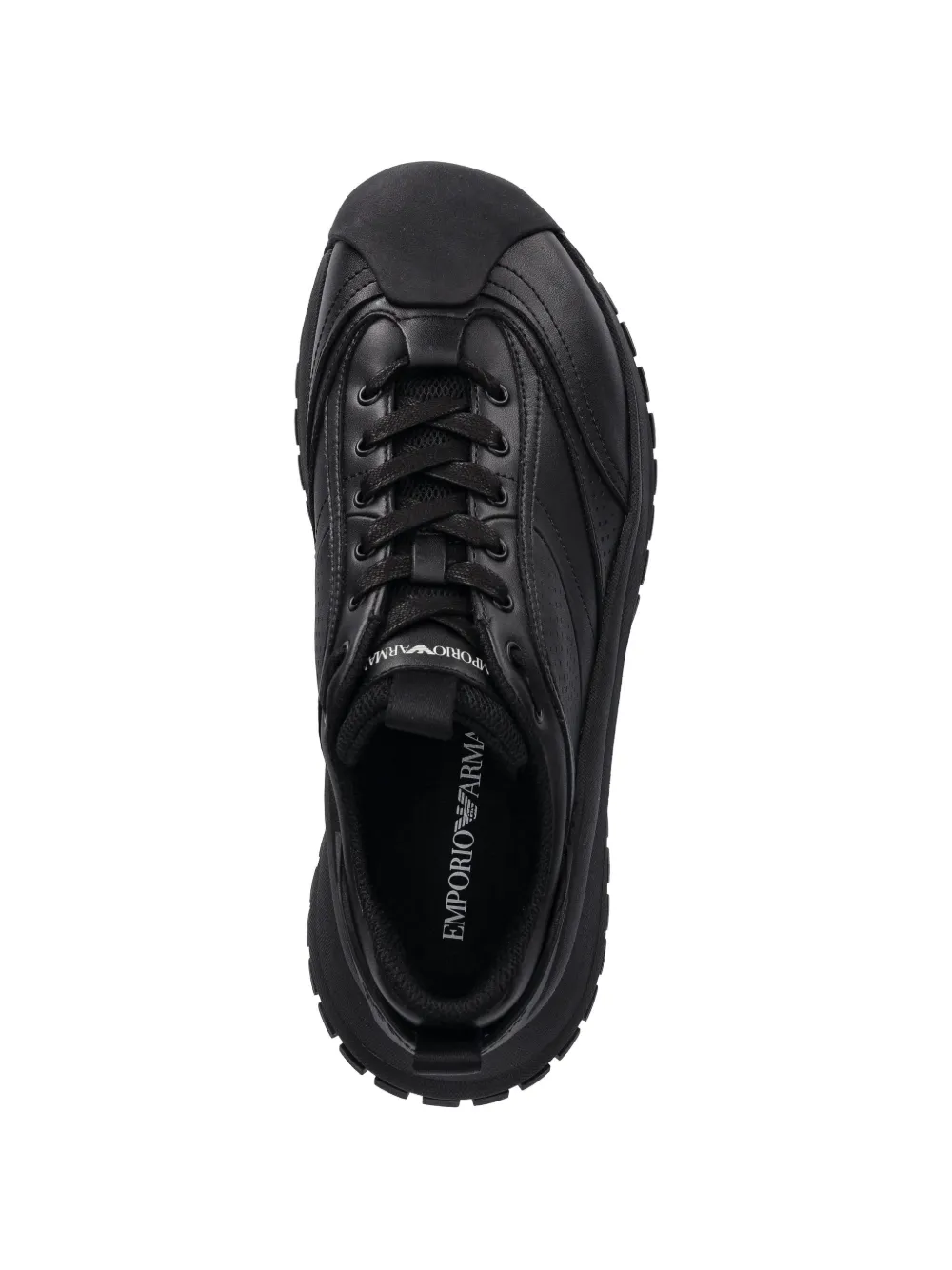 Emporio Armani chunky sneakers Zwart