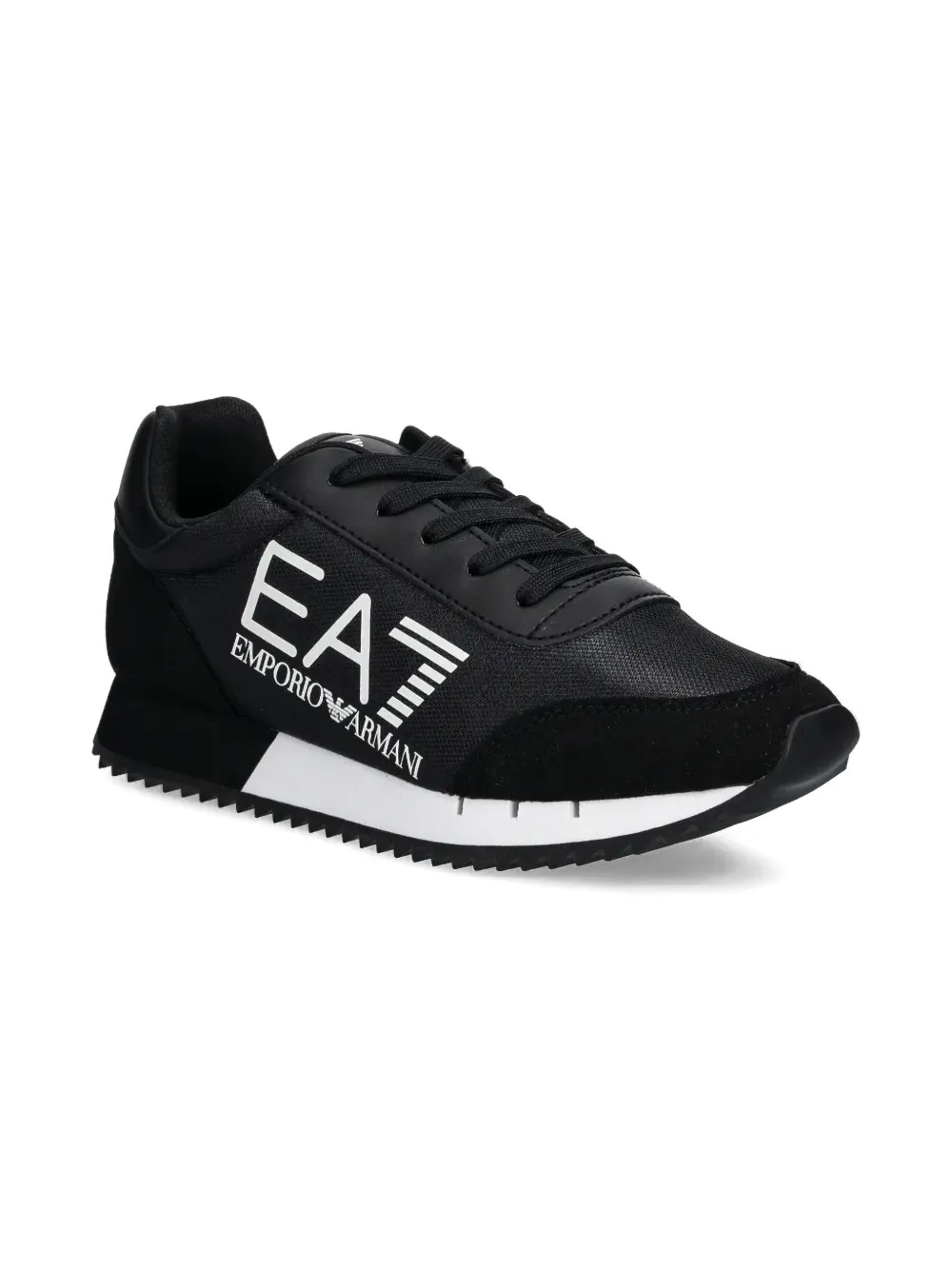 Ea7 Emporio Armani logo-print sneakers - Nero