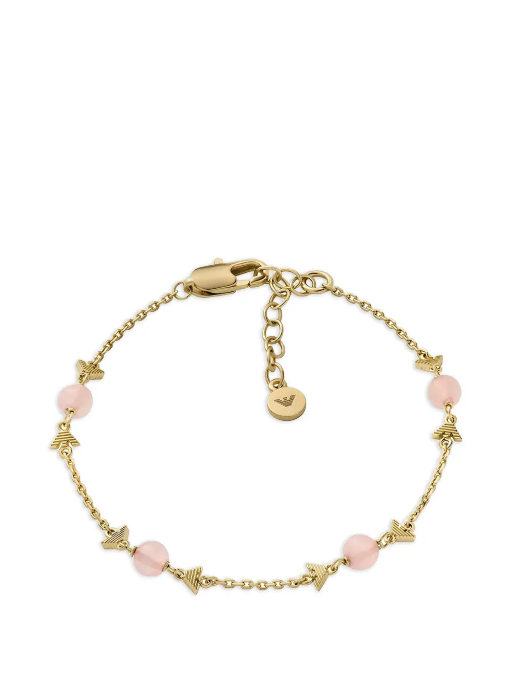 Emporio Armani bead-detail bracelet - Oro