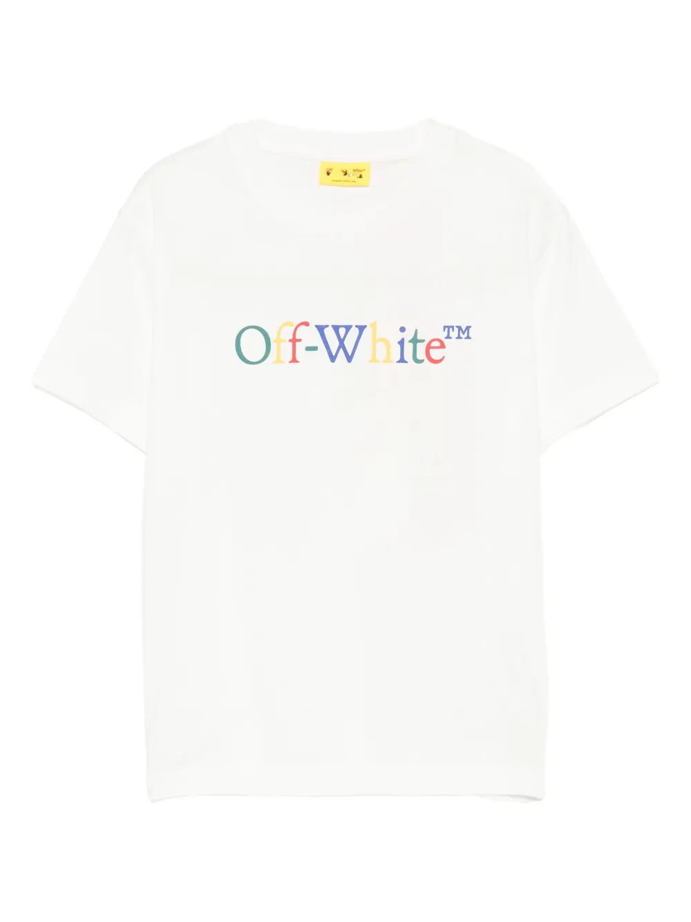 Off-White Kids ロゴ Tシャツ - ホワイト Off-White Kids ロゴ Tシャツ - ホワイト