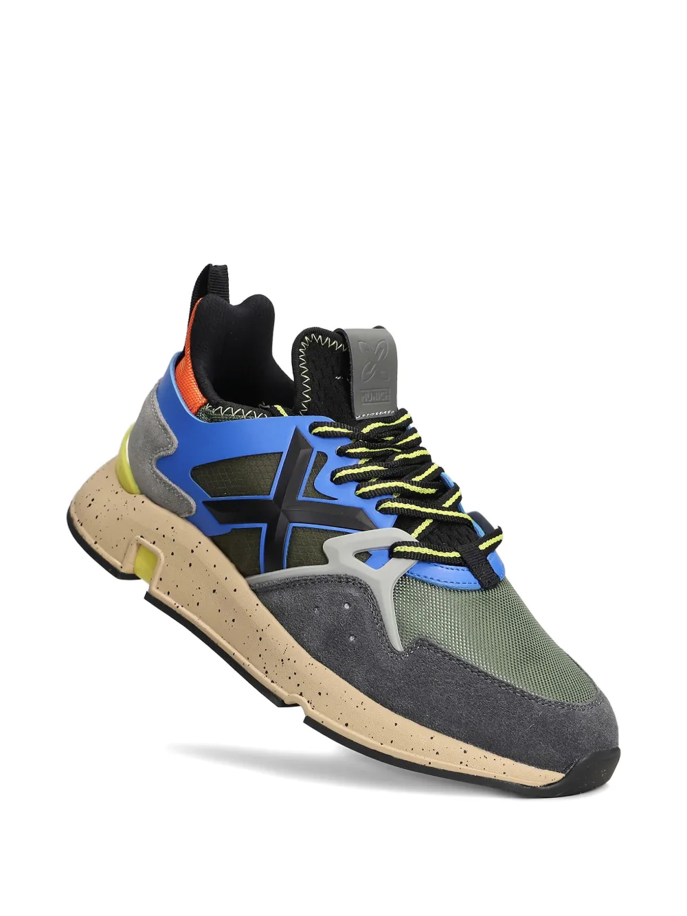 Munich Click 101 sneakers met gekruist detail Blauw