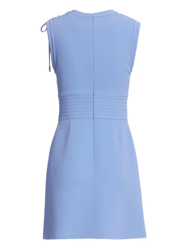 Elie Saab lace-up Mini Dress | Blue | FARFETCH GE