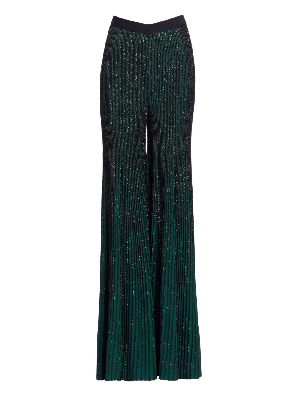 Elie Saab metallic trousers | Green | Image 1