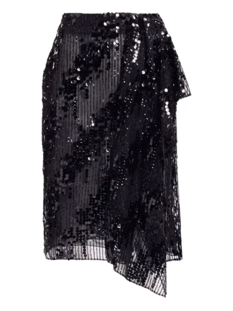 Elie Saab zip-fastening midi skirt