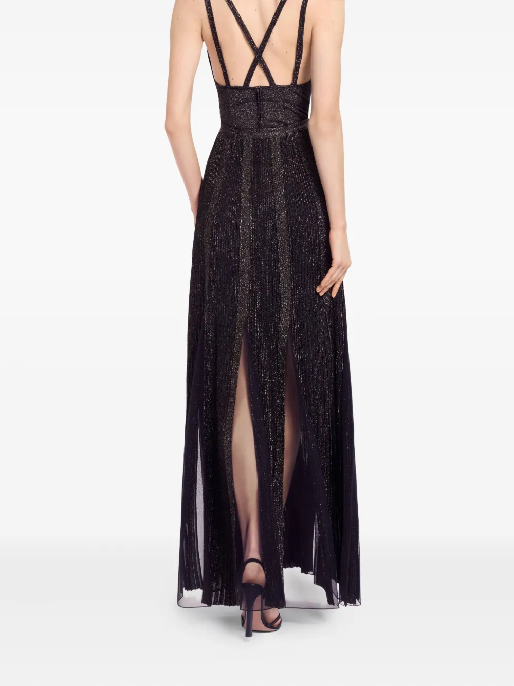 Elie Saab Tule rok Zwart