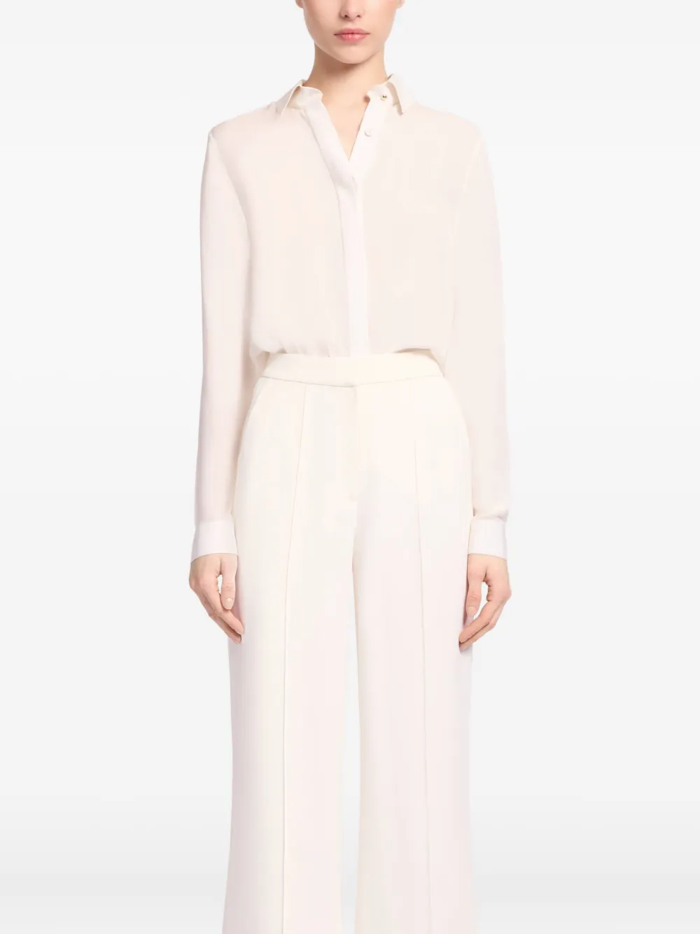Elie Saab silk shirt - Beige