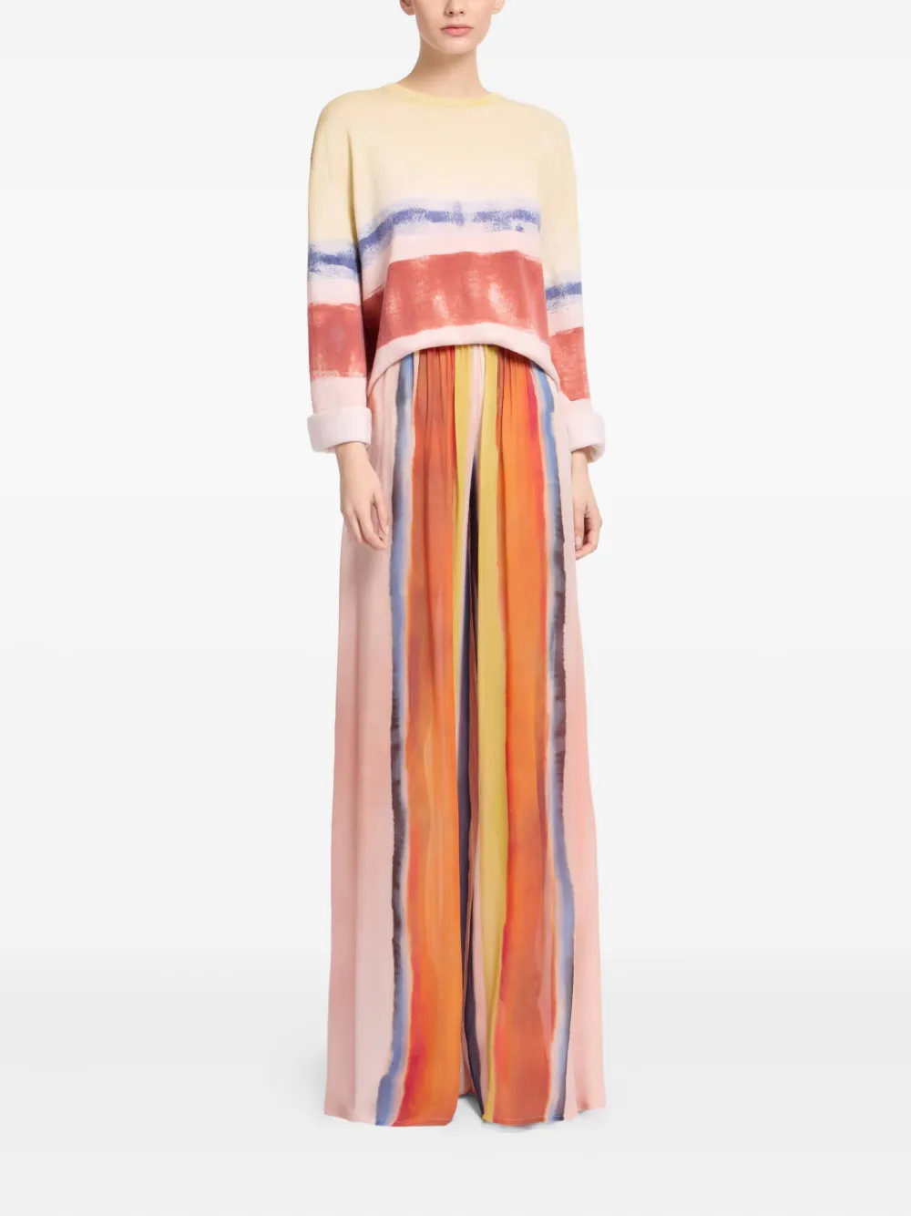 Elie Saab Cashmere-blend Jumper in Neutrals, view 5