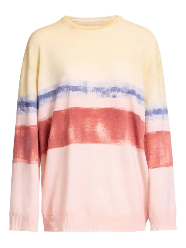 Elie Saab Cashmere-blend Jumper in Neutrals