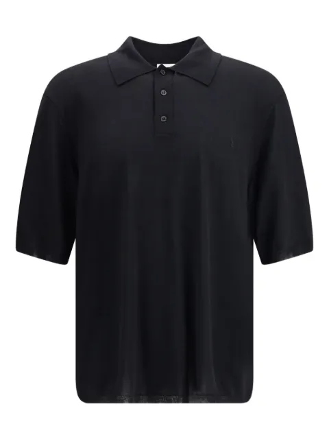 Saint Laurent Cassandre short-sleeve polo shirt