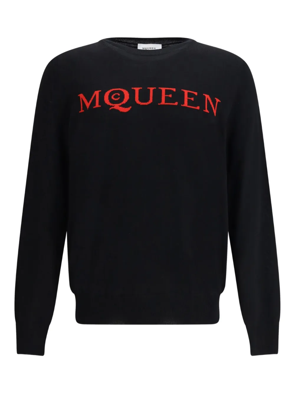 Alexander McQueen クルーネック セーター - ブラック Alexander McQueen クルーネック セーター - ブラック