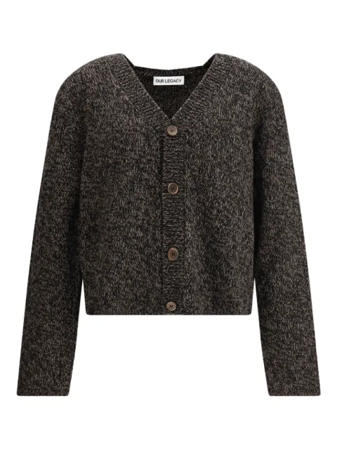 OUR LEGACY Academy V-neck button cardigan