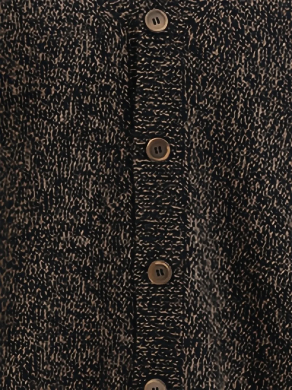 Our Legacy Academy V-neck Button Cardigan In Brown
