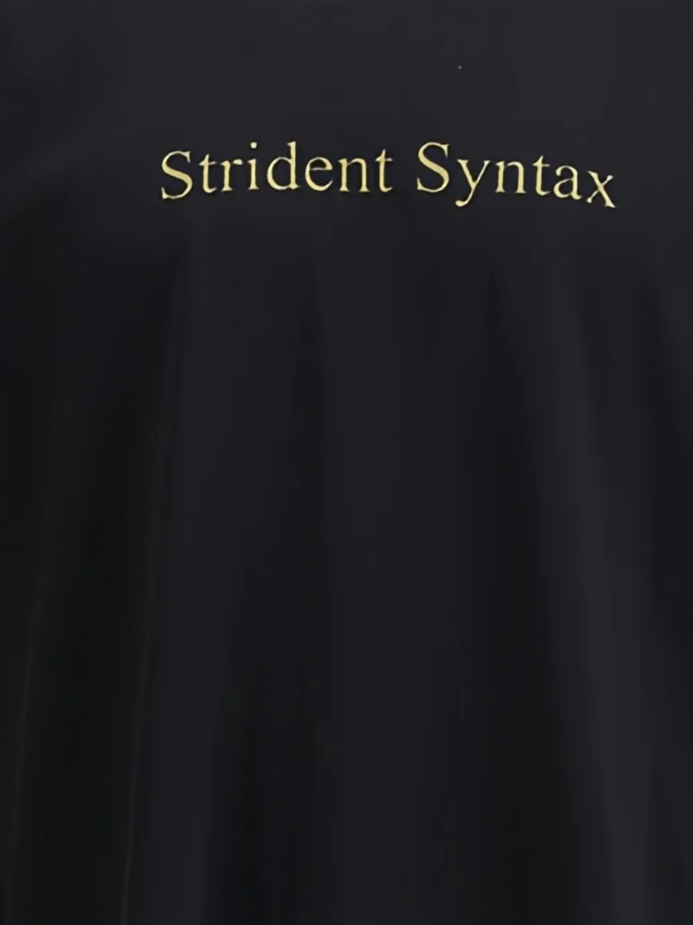 GR10K T-shirt met lange mouwen Zwart