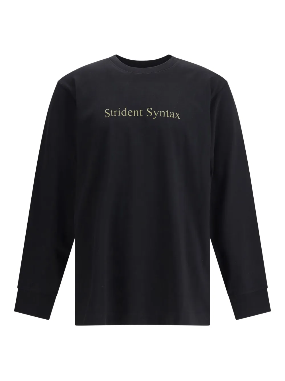 GR10K long-sleeve T-shirt | Black | Image 1