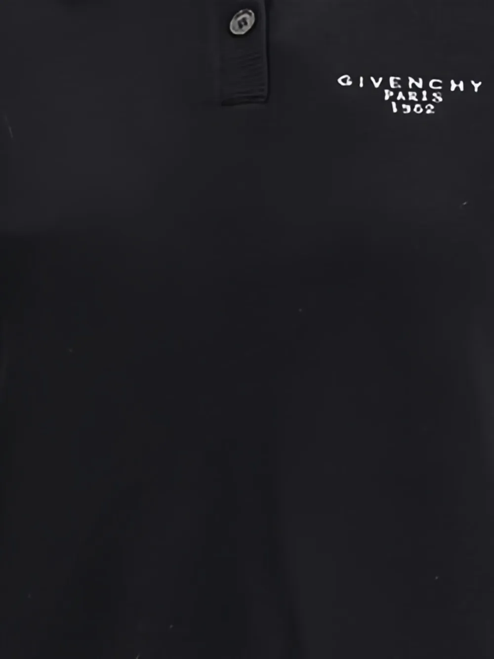 Givenchy Wool And Cashmere Polo Sweater In Black