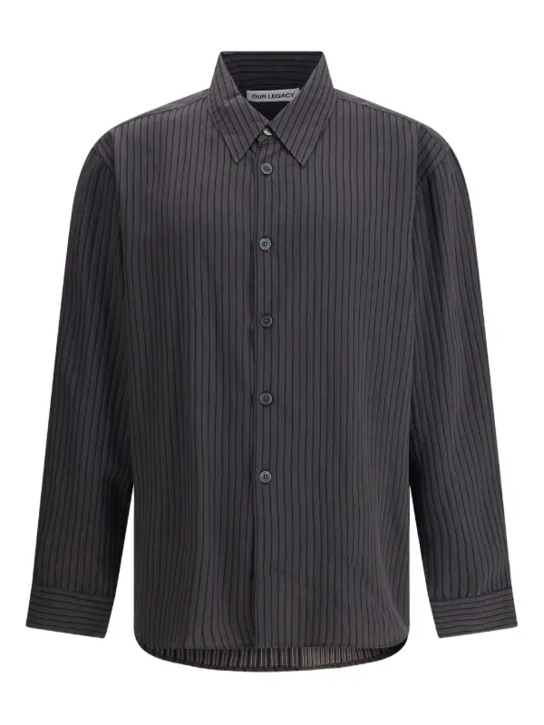OUR LEGACY　BEYOND SHIRT　Charcoal OUR LEGACY BEYOND SHIRT Charcoal Our Legacy - Beyond Shirt