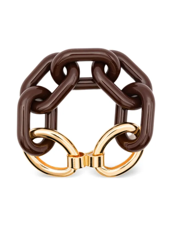 Marni チェーンリンク ブレスレット | ブラウン | FARFETCH JP MARNI チェーンブレスレット