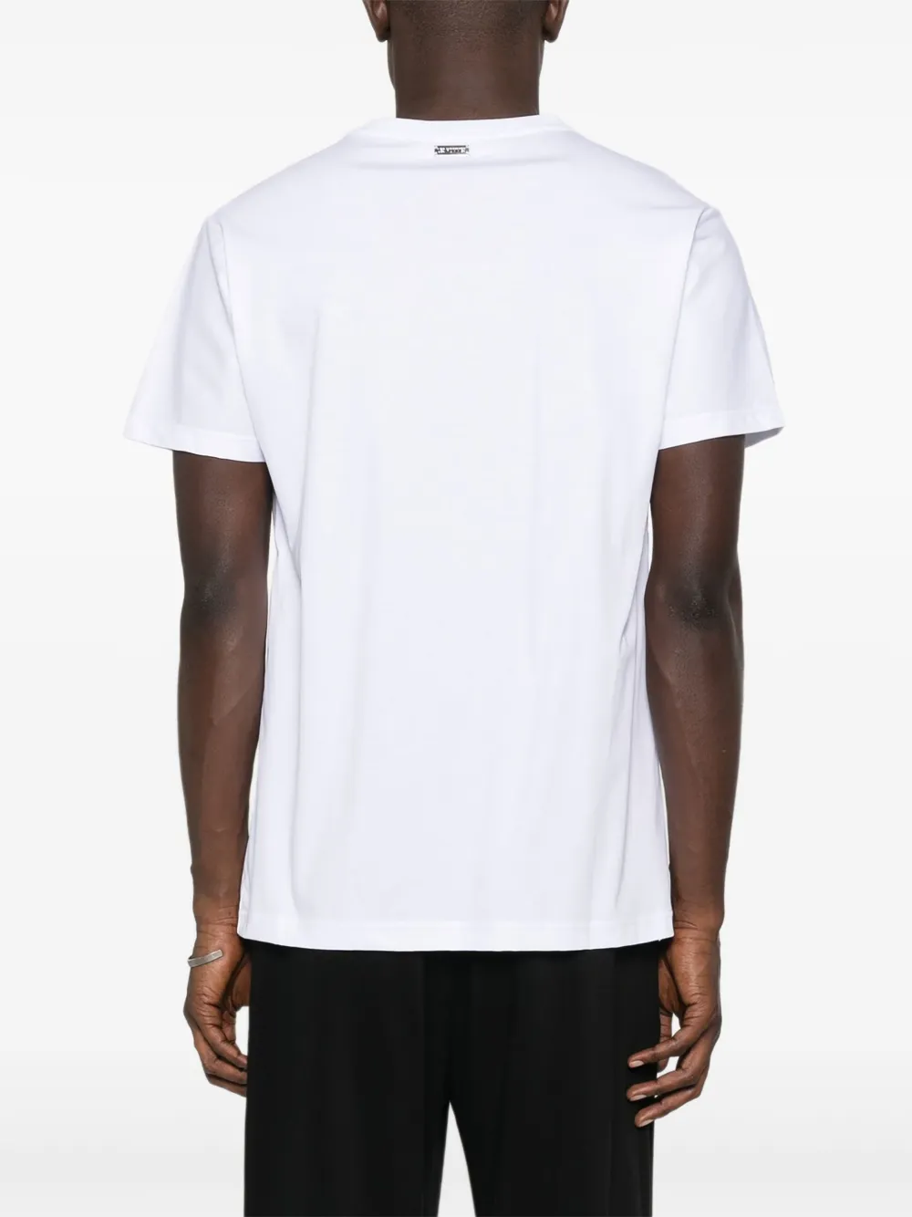 LES HOMMES T-shirt met grafische print Wit