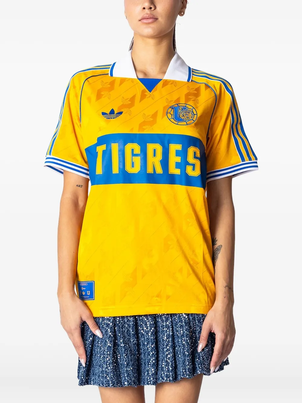 adidas Tigres UANL Anniversary jersey t-shirt | Yellow | Image 1